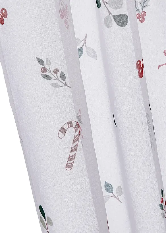 Gardine mit Weihnachtsmotiv (1er Pack), bonprix