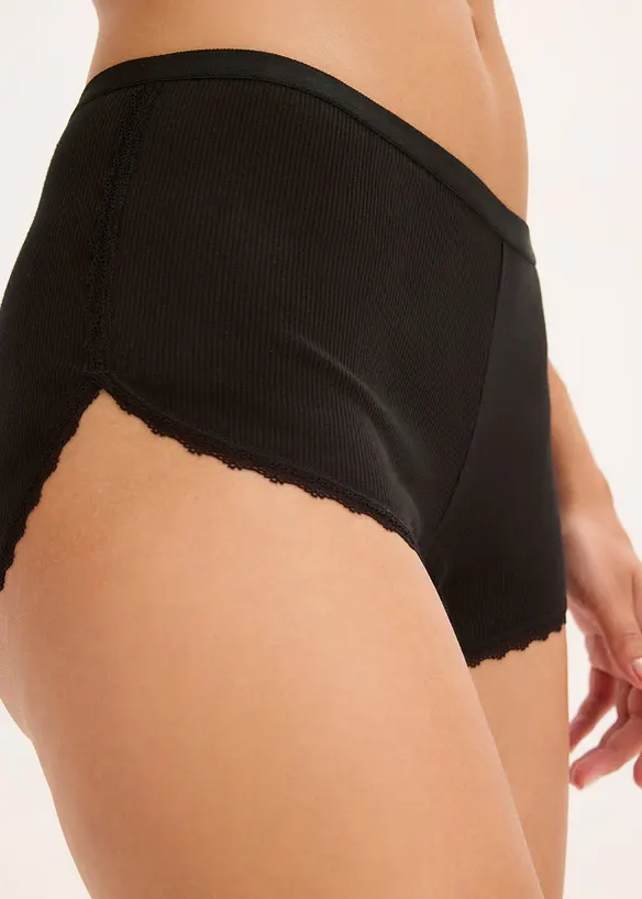 Lot de 3 boxers femme coton, bonprix