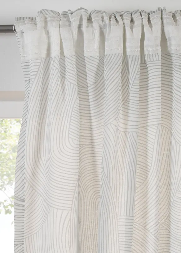 Gardine aus nachhaltigem Material (1er Pack), bonprix