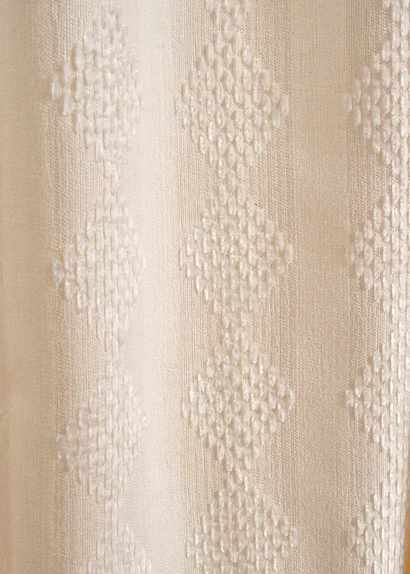 Blickdichter Vorhang aus weichem Chenille (1er Pack), bonprix