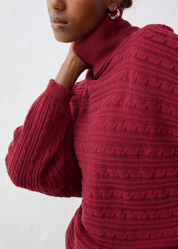 Oversize Pullover aus Merinowolle, bonprix
