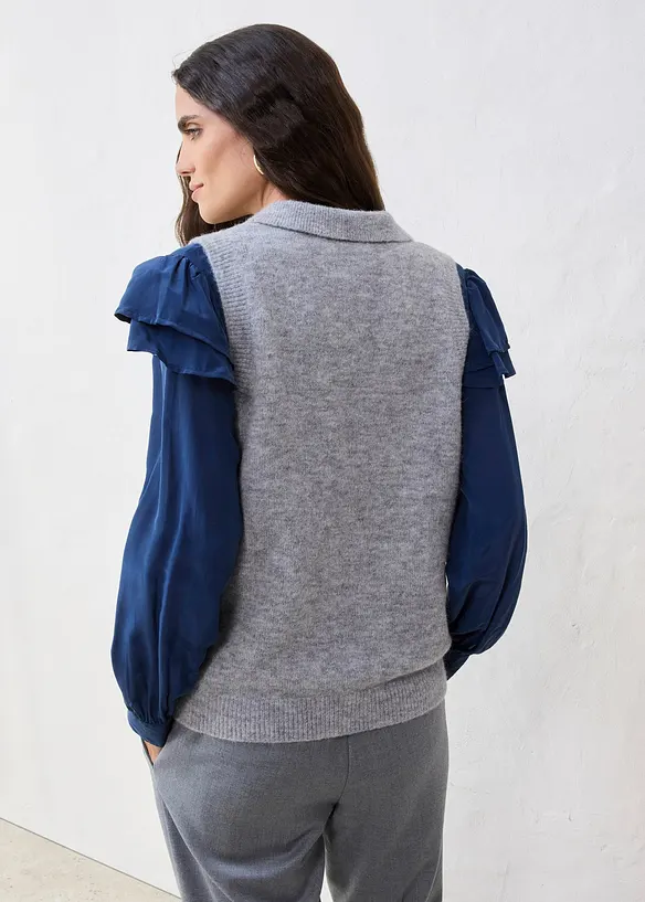 Pullunder mit Alpakawolle, bonprix