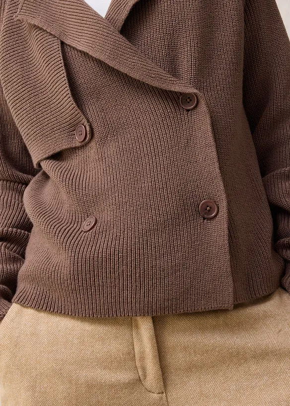 Strickjacke mit Wolle, bonprix