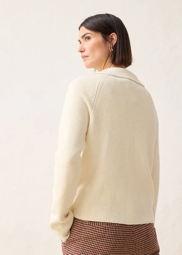 Strickjacke mit Wolle, bonprix