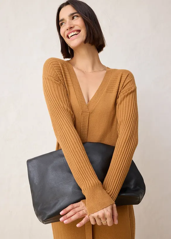 Strickkleid aus Merinowolle, bonprix