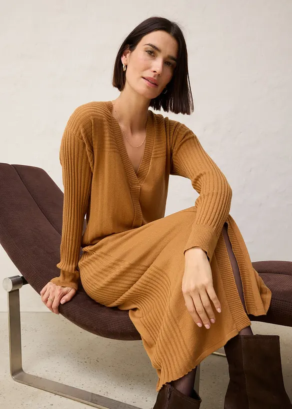 Strickkleid aus Merinowolle, bonprix