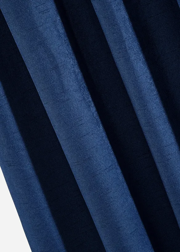 Abdunkelnde Vorh&auml;nge mit Struktur (2er Pack), bonprix