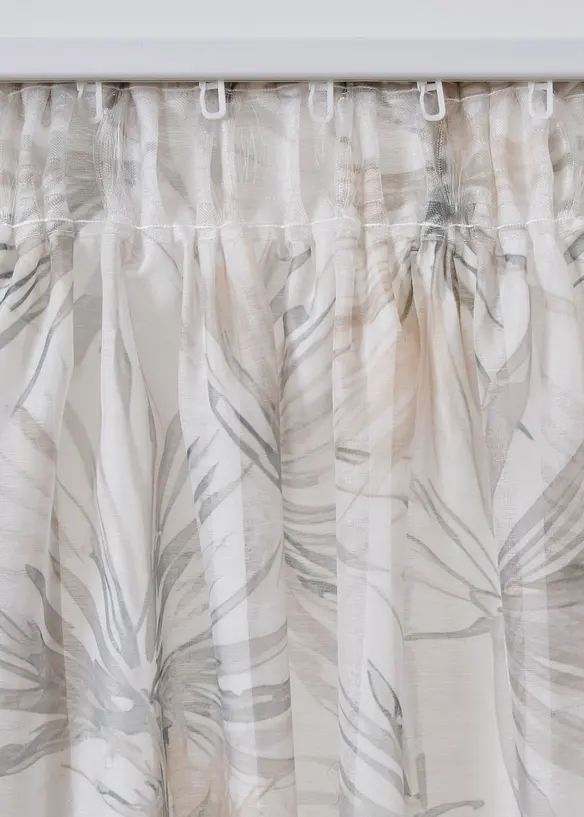 Gardine mit Druck (1er Pack), bonprix