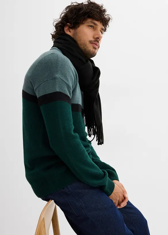 Pull à col rond facile d'entretien, bonprix