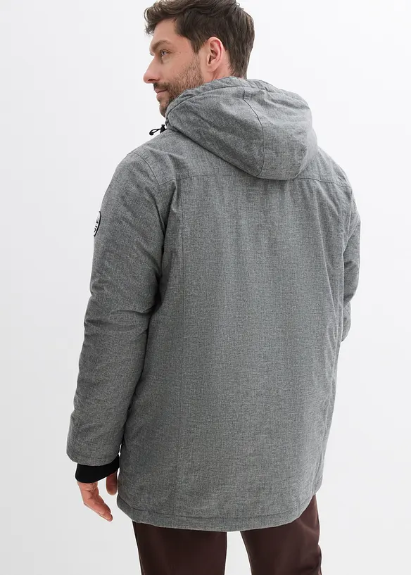 Parka fonctionnelle outdoor avec polaire peluche, bonprix