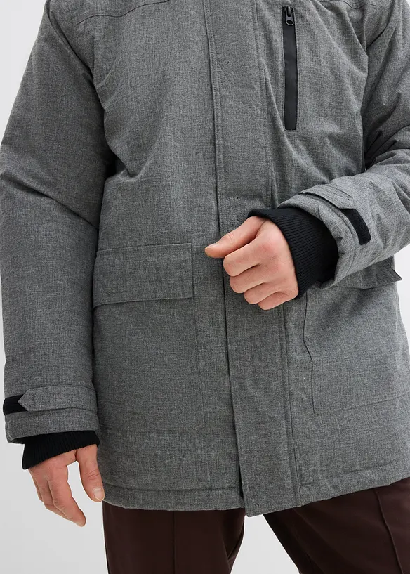 Parka fonctionnelle outdoor avec polaire peluche, bonprix
