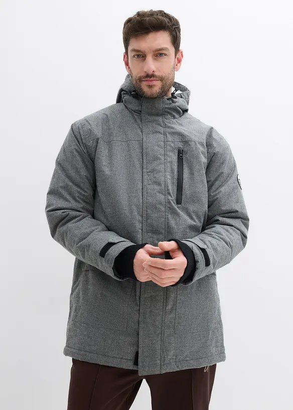 Parka fonctionnelle outdoor avec polaire peluche, bonprix