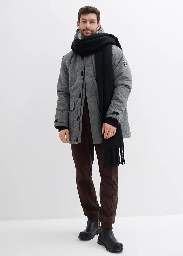 Parka fonctionnelle outdoor avec polaire peluche, bonprix