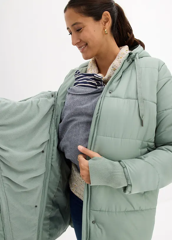 Manteau de grossesse 3-en-1 avec empiècement de portage, bonprix