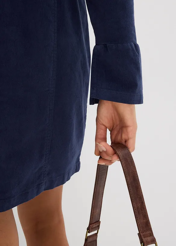 Figurbetontes Cordkleid, bonprix