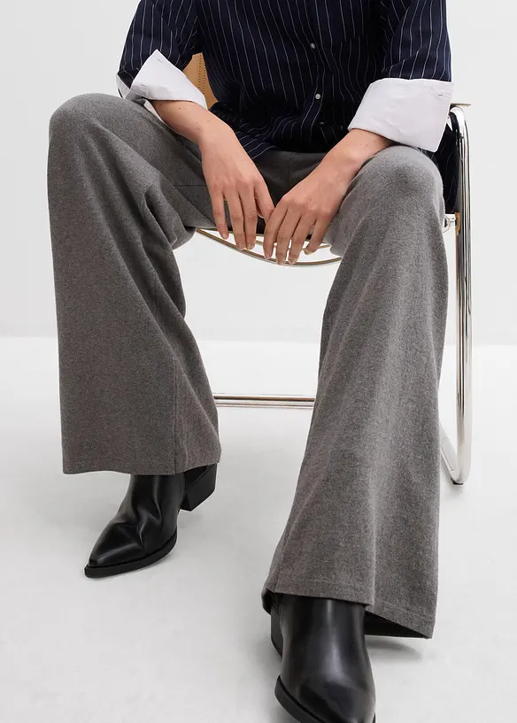 Strick-Hose aus weichem Kaschmir-Mix, bonprix