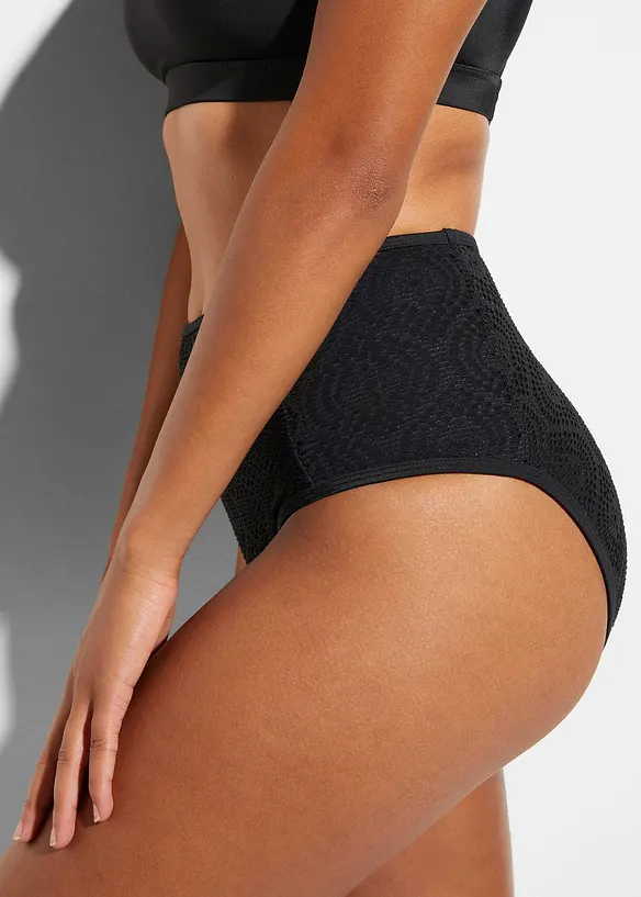 Bas de bikini taille haute, bonprix