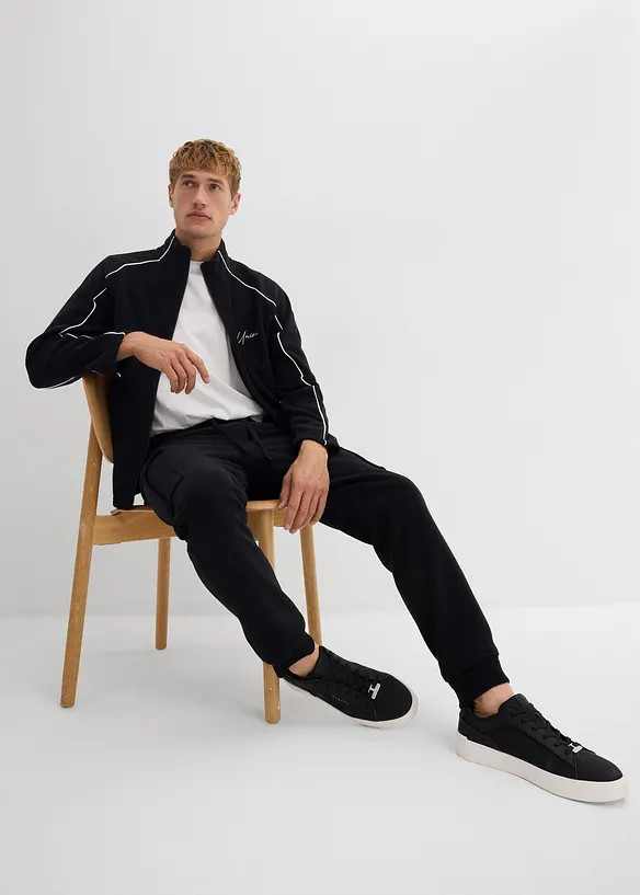 wärmende Cargohose in Fleece-Qualität, Regular Fit, bonprix