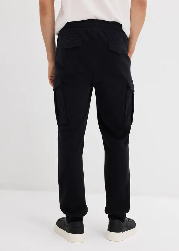 wärmende Cargohose in Fleece-Qualität, Regular Fit, bonprix