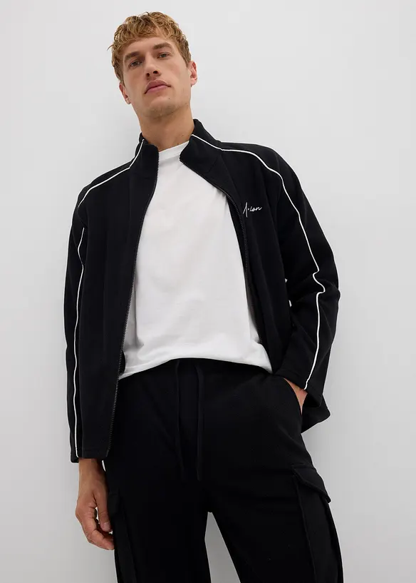 wärmende Cargohose in Fleece-Qualität, Regular Fit, bonprix