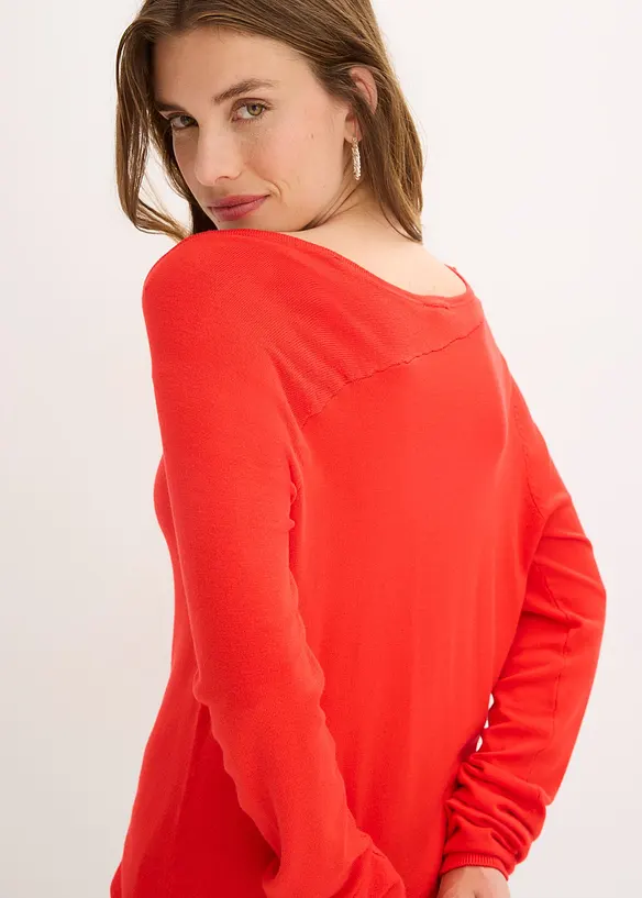 Pull fluide en viscose majoritaire, bonprix
