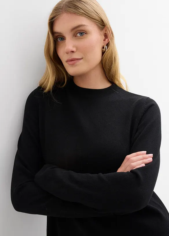 Strickkleid in A-Linie, bonprix