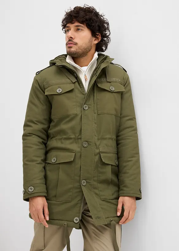 Winter Field-Parka mit Kuschel-Fleece-Futter, bonprix