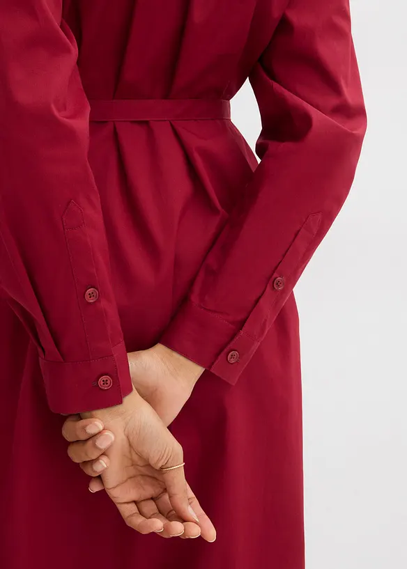 Midikleid aus reiner Bio-Baumwolle, bonprix