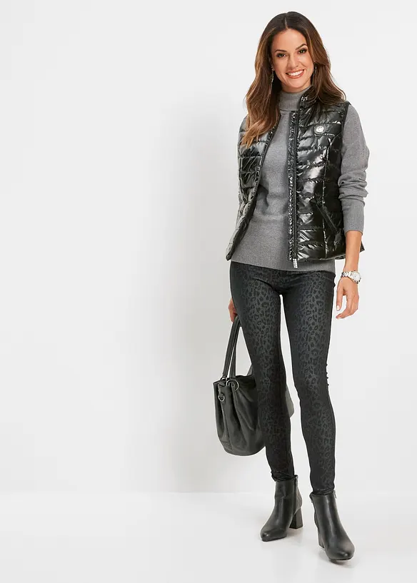 Jeggings mit Leo-Druck, bonprix