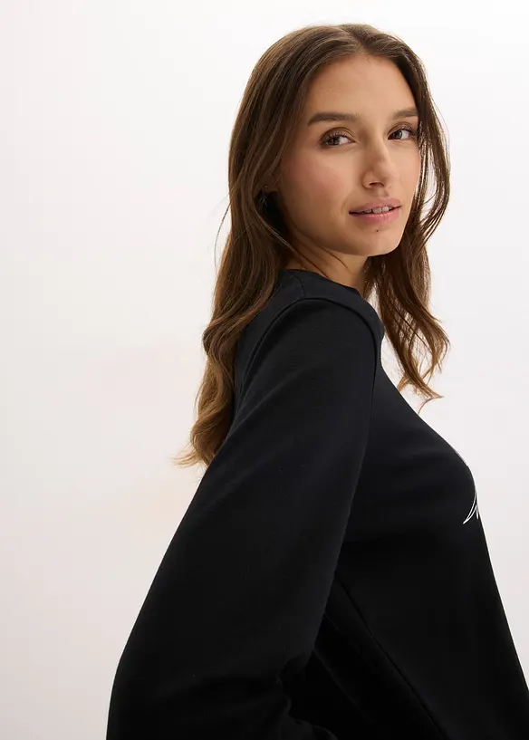 Langarmshirt aus reiner Bio-Baumwolle, bonprix