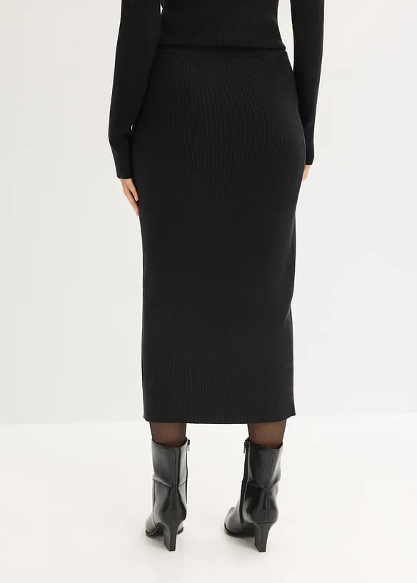 Feinstrickrock aus softem Viskose-Mix, bonprix