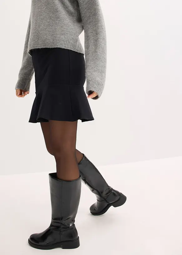 Minirock aus bequemen Punto di Roma, bonprix