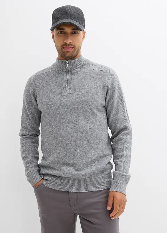Pull contenant de la laine, bonprix