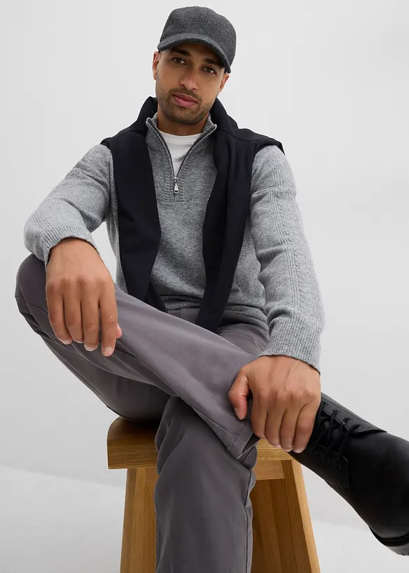 Pull contenant de la laine, bonprix