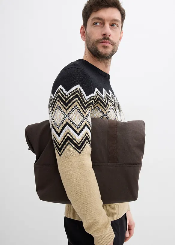 Pull à motif norvégien, bonprix