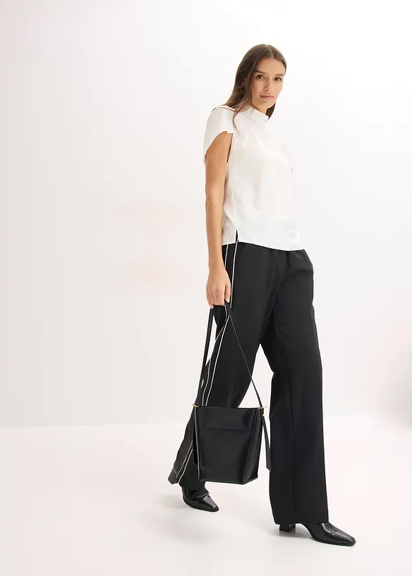 Palazzo-Hose mit Zierstreifen, bonprix
