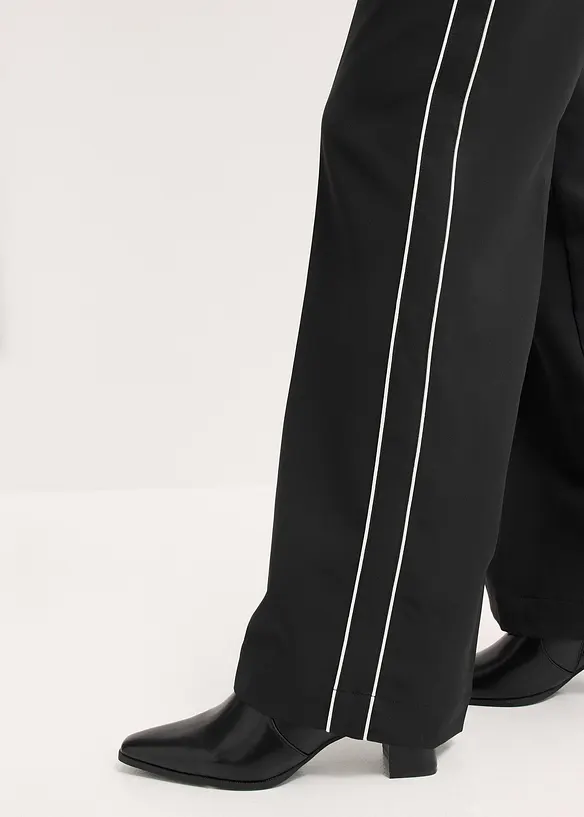 Palazzo-Hose mit Zierstreifen, bonprix