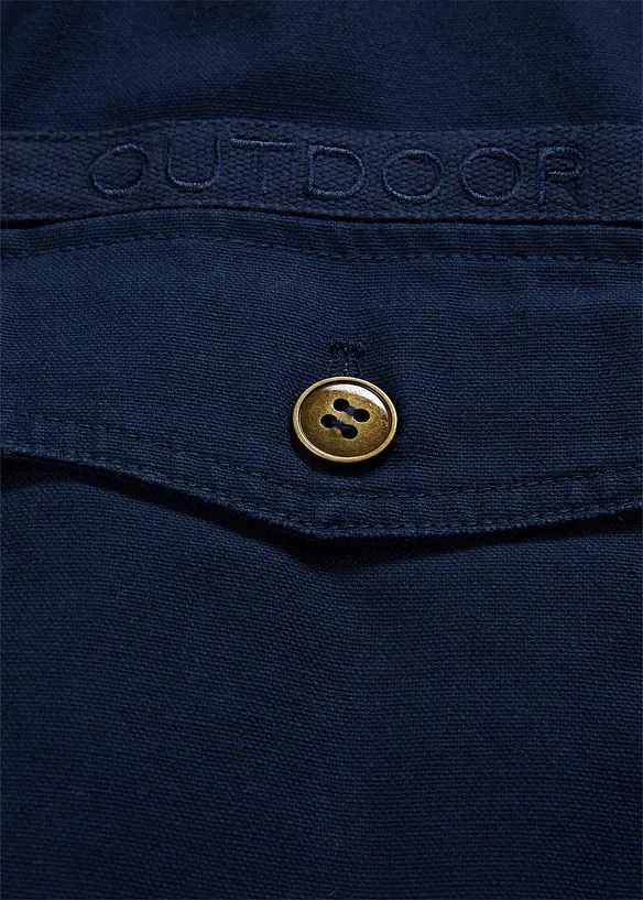 Winterjacke aus reiner Baumwolle mit Teddyfutter, bonprix