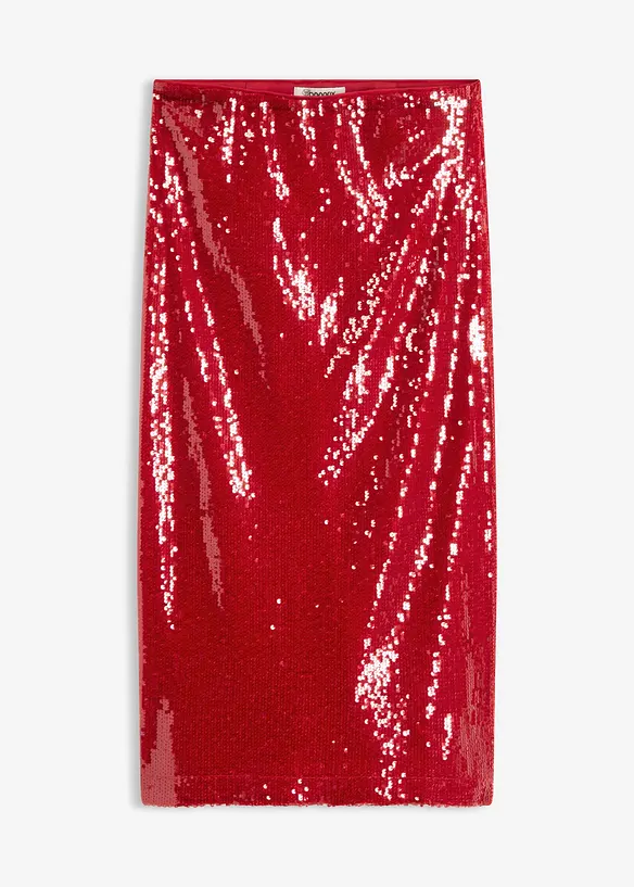 Pailletten-Midirock, bonprix