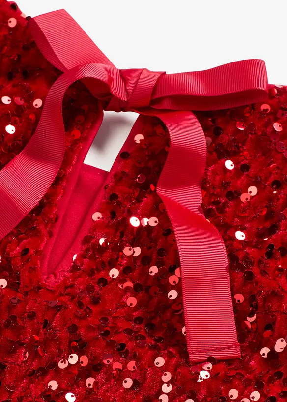 Minikleid mit Glanzoptik, bonprix