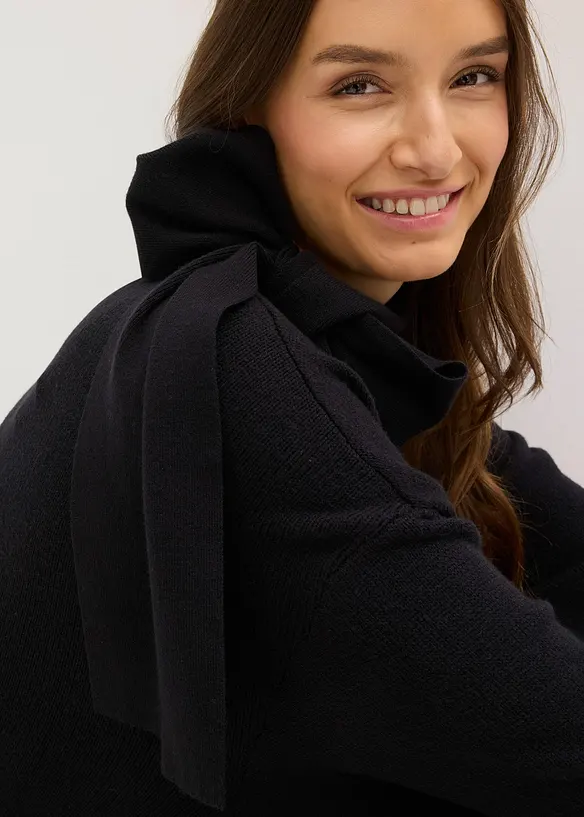 Oversize-Pullover aus softem Viskose-Mix, bonprix