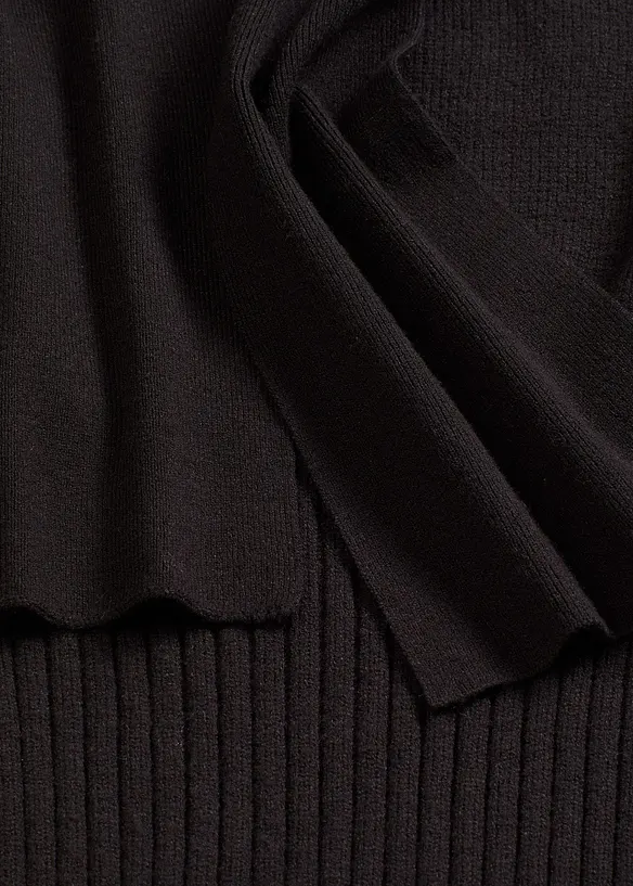 Oversize-Pullover aus softem Viskose-Mix, bonprix