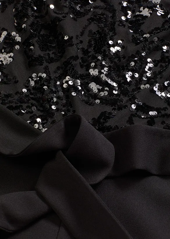 Overall mit Paillettenstickerei, bonprix