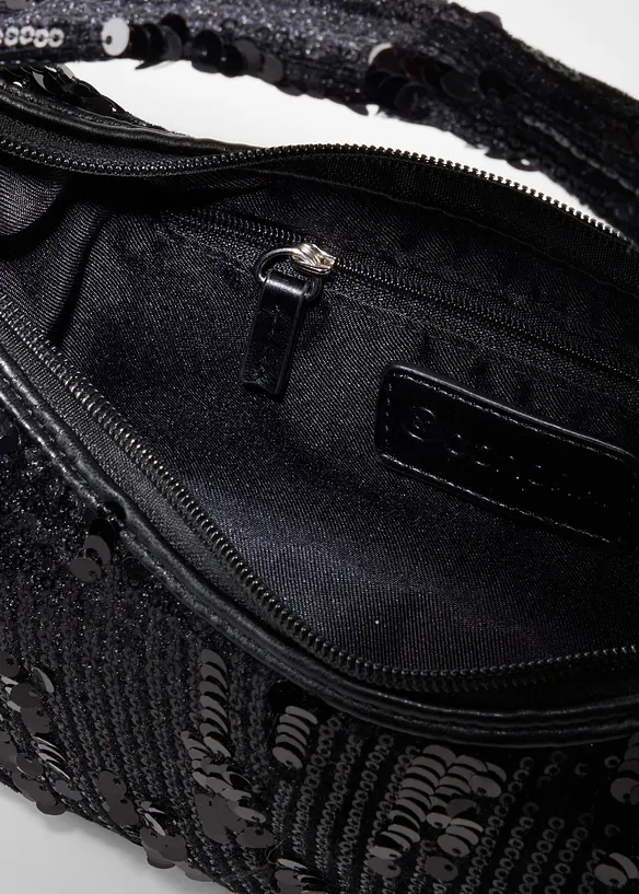 Kleine Handtasche mit Pailletten, bonprix