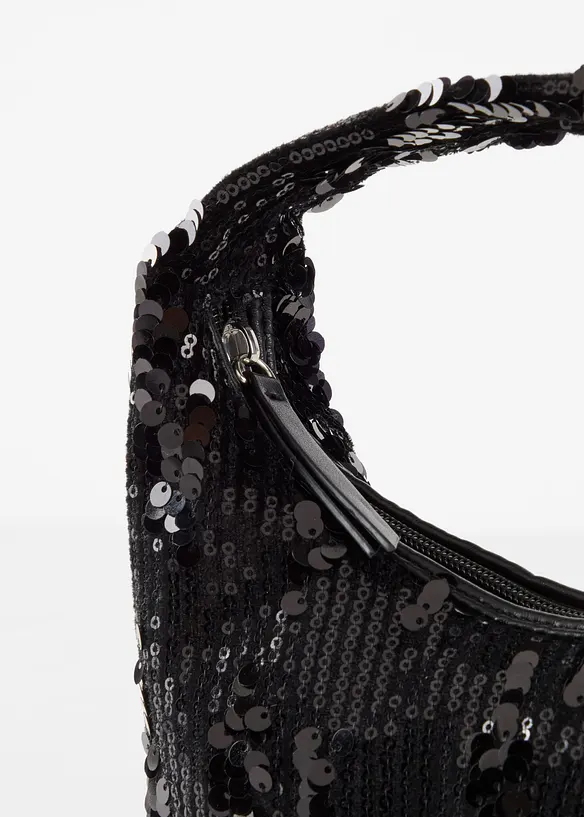 Kleine Handtasche mit Pailletten, bonprix