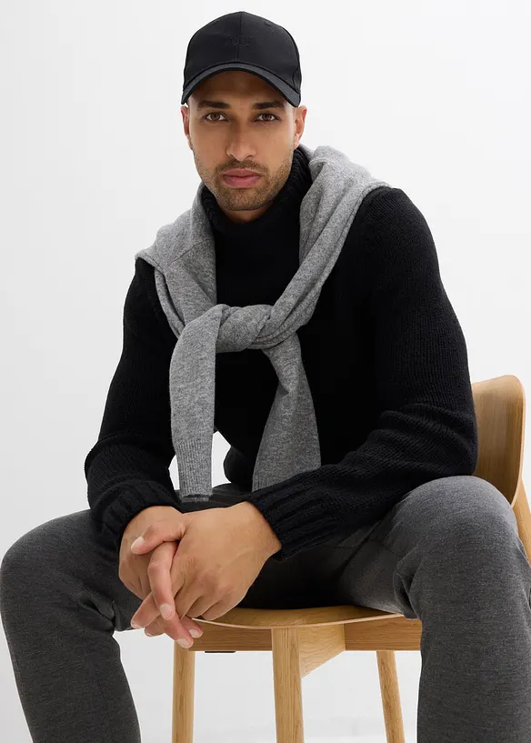 Pull col roulé, bonprix