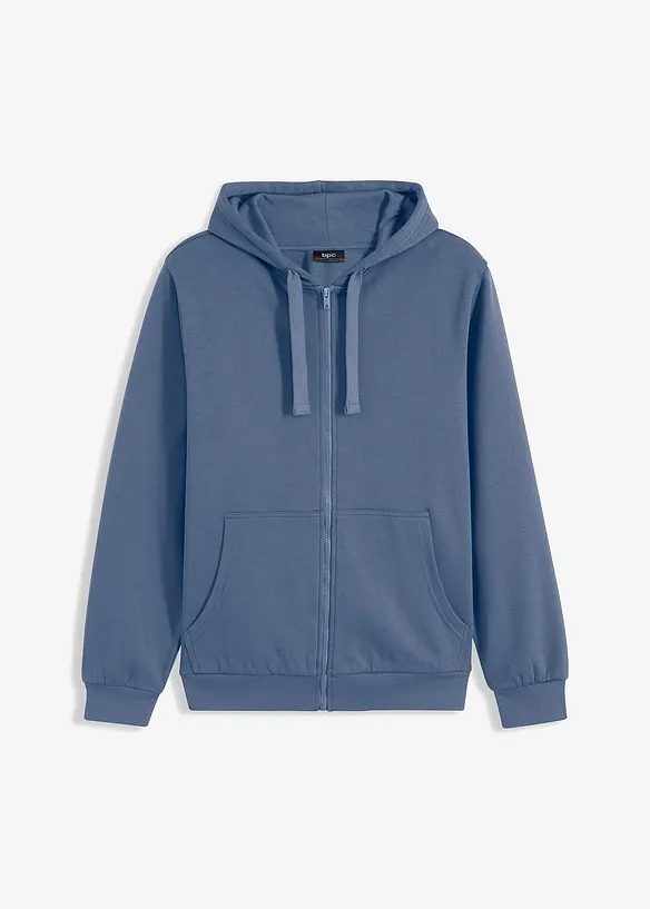 Sweat zippé à capuche, bonprix