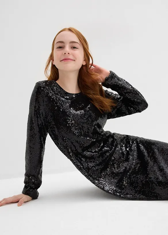 Robe à sequins, bonprix