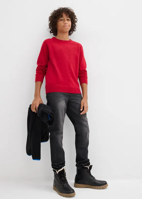 Feinstrickpullover aus reiner Baumwolle, bonprix