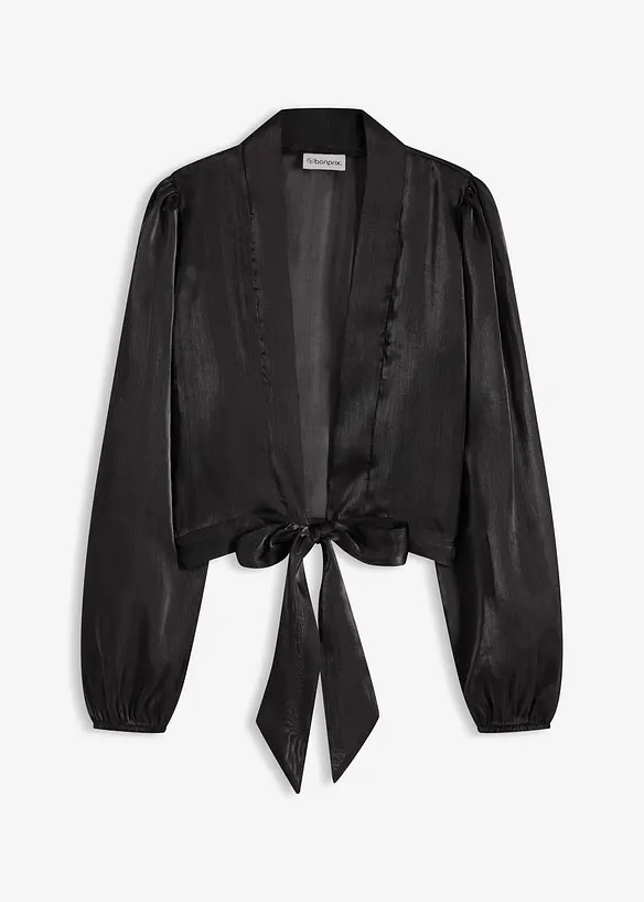 Boléro en tulle fin avec un détail à nouer, bonprix